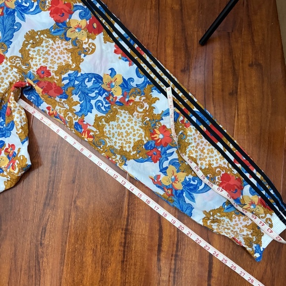 Her Studio London Adidas Floral Womens Track Pants Size Large - Picture 10 of 10